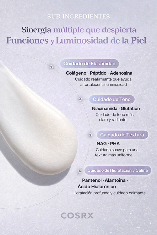 Kit PDRN con Cosrx Glow Routine
