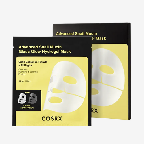Advanced Snail Mucin Glass Glow Hydrogel Mask