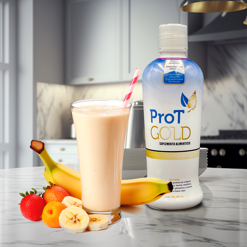 ProtGOLD. Berry Flavor sugar-free proteína líquida. 30 oz (887 ml)