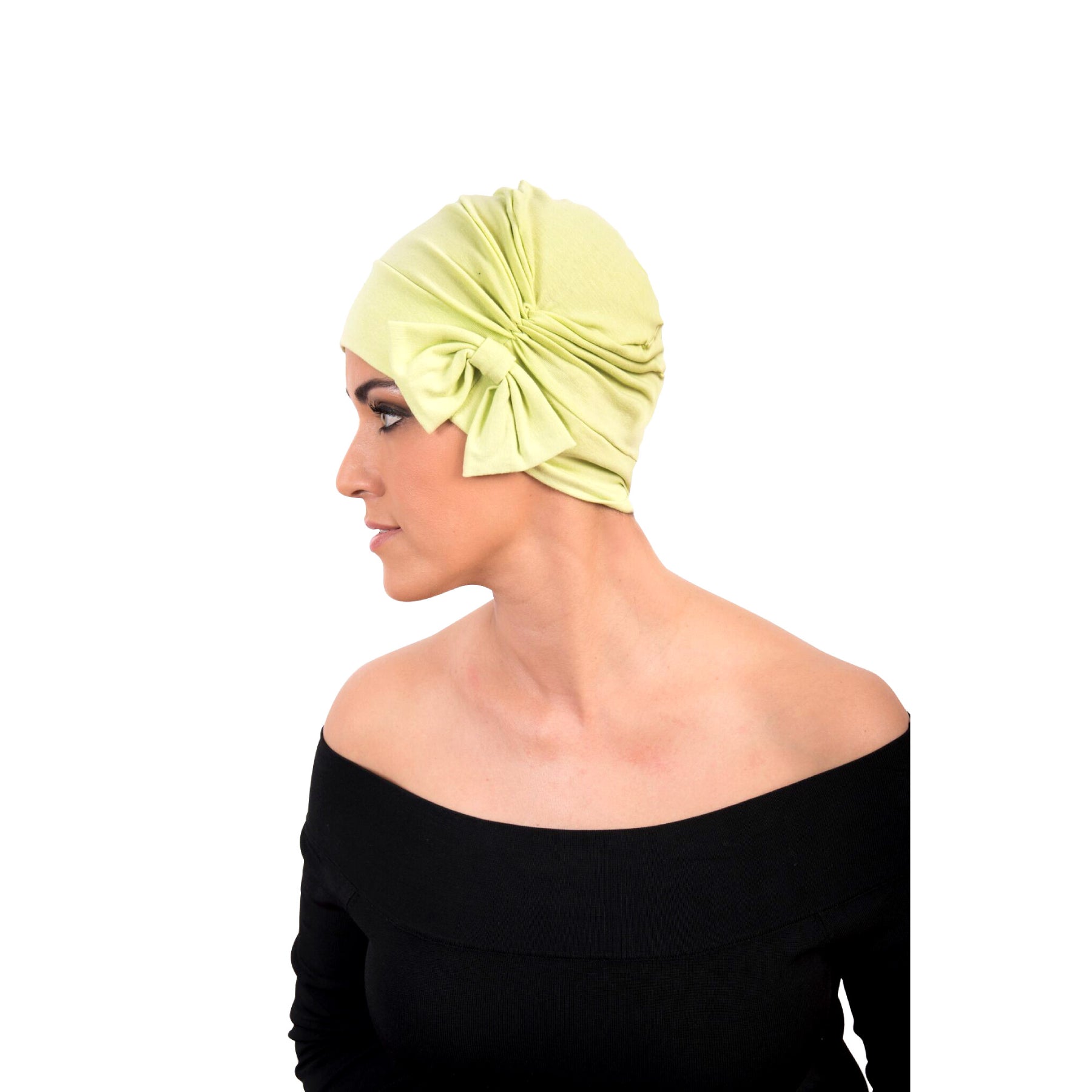 Turbante oncológico Coqueta, prenda de algodón