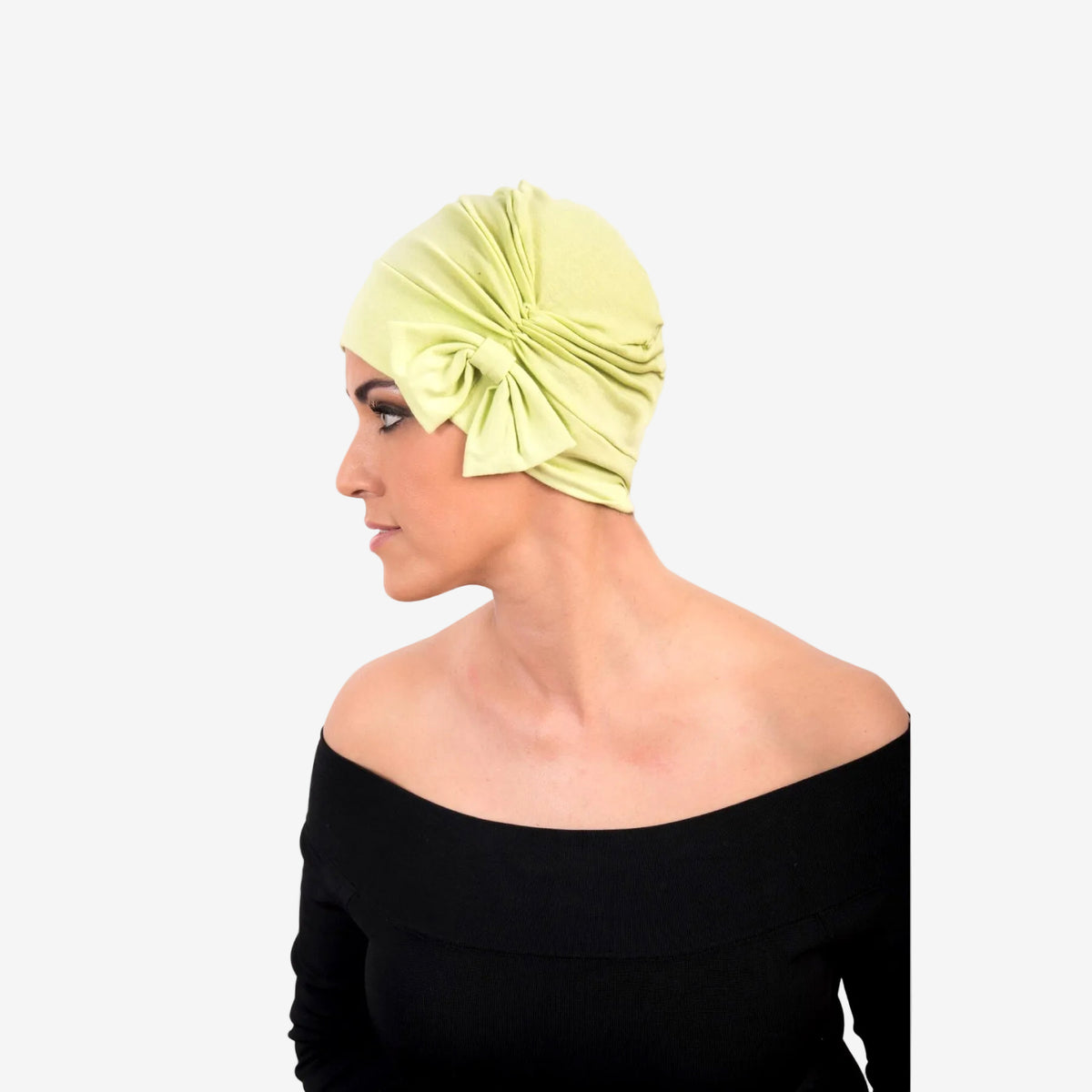 Turbante oncológico Coqueta, prenda de algodón