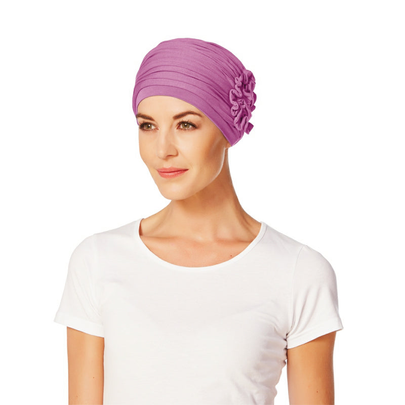 Lotus, turbante con diseño inspirado en la flor de loto, varios colores