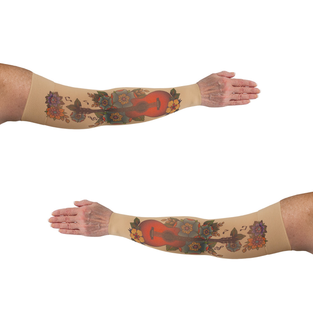 Music City, manga larga de compresión para prevenir el linfedema, 20-30 mmHg