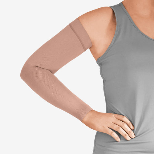 Manga de Compresión Hasta la Muñeca Con Proximal De Silicón, 20-30mmHg