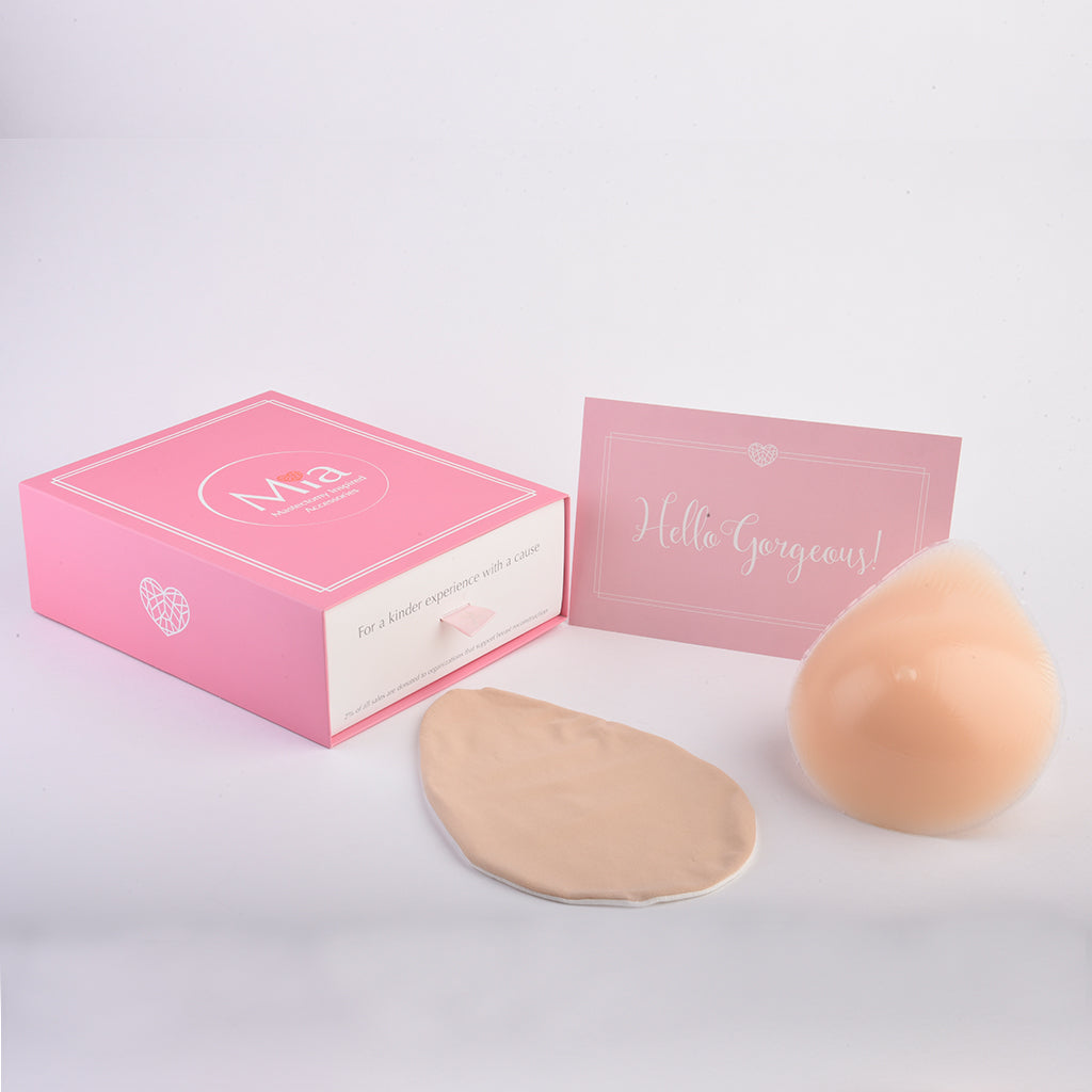 MIA® Comfort. Peso Estándar, Suave, Forma Anatómica. Prótesis mamaria externa post mastectomía
