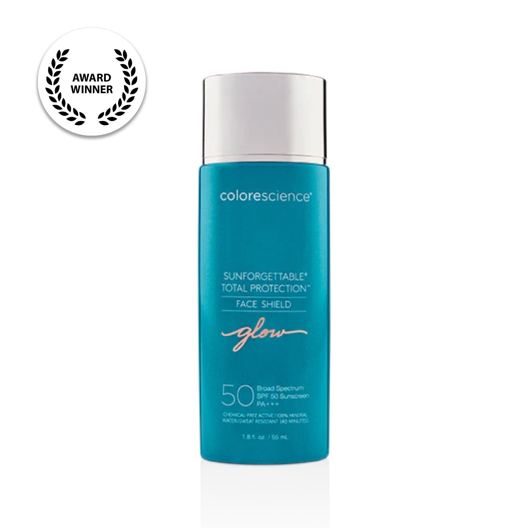 Total Protection Face Shield Glow SPF 50, protector solar para una piel luminosa