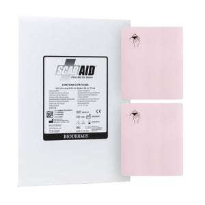 Scar Aid, parche de silicón grado médico para reducir cicatrices pequeñas. 2 piezas