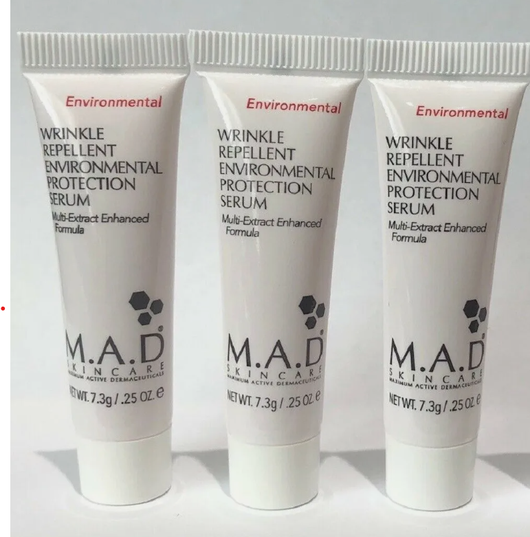 M.A.D. Wrinkle Repellent Environmental Protection Serum, Sample tube 7 ml