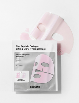 The Peptide Collagen Lifting Glow Hydrogel Mask (3 mascarillas)