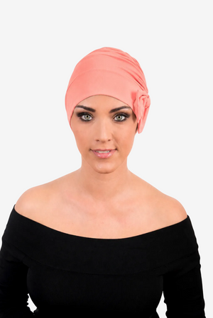 Turbante oncológico Coqueta, prenda de algodón