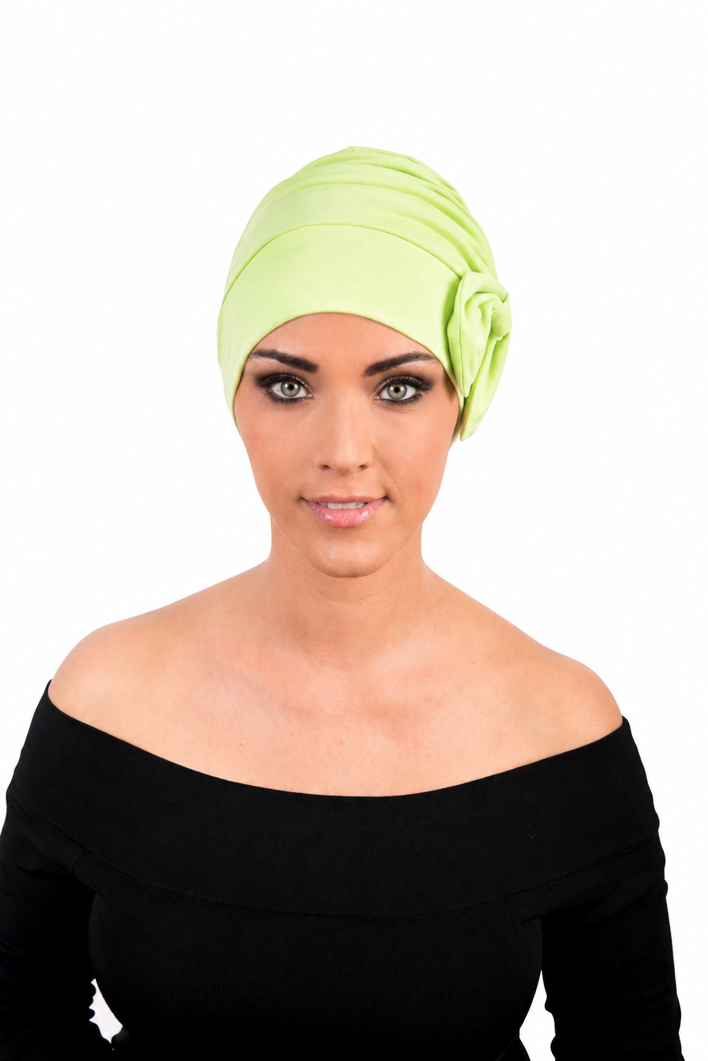 Turbante oncológico Coqueta, prenda de algodón