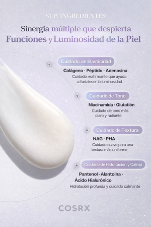Kit PDRN con Cosrx Glow Routine