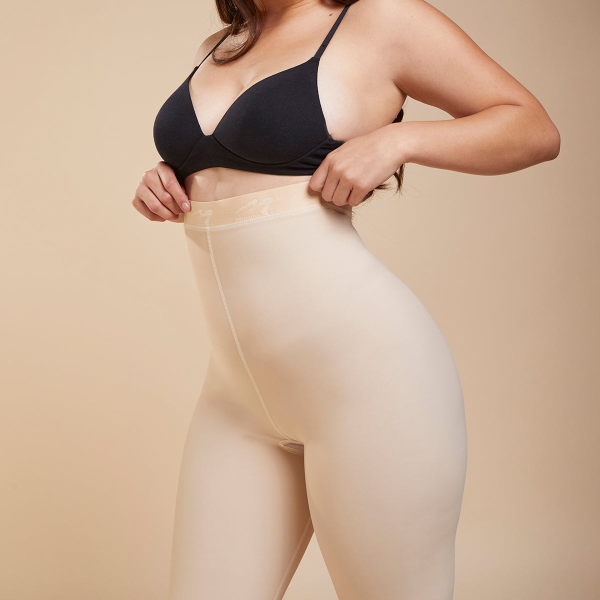 Faja post operatoria femenina sin broches ni cierres, abdominoplastía y liposucción
