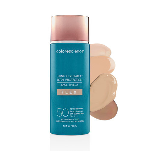 Kit Protección facial 360 con color, Shield Flex + Color Balm + Lip Shine ✨