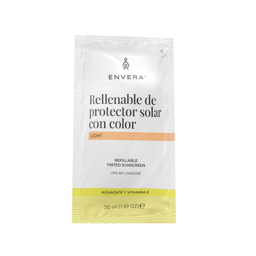 Rellenable de Protector Solar con color LIGHT 50 ml