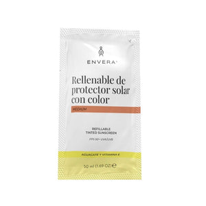 Rellenable de Protector Solar con color MEDIUM 50 ml