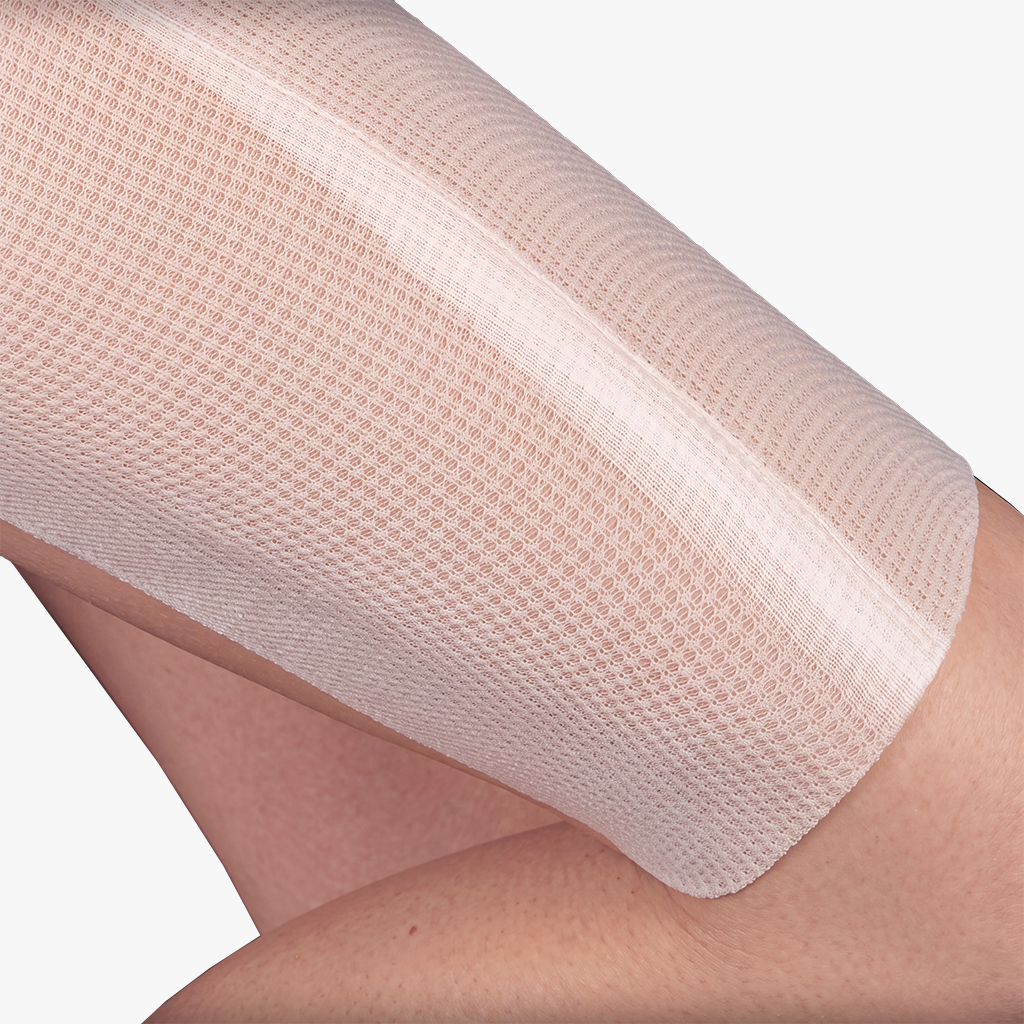 Scar Aid, lámina grande de silicón grado médico para reducir cicatrices extensas. 1 pieza