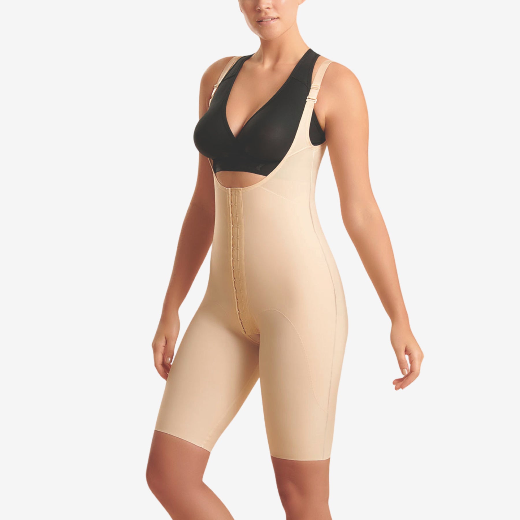 Faja Post Operatoria Hasta la Rodilla Con Broches, Primera Etapa