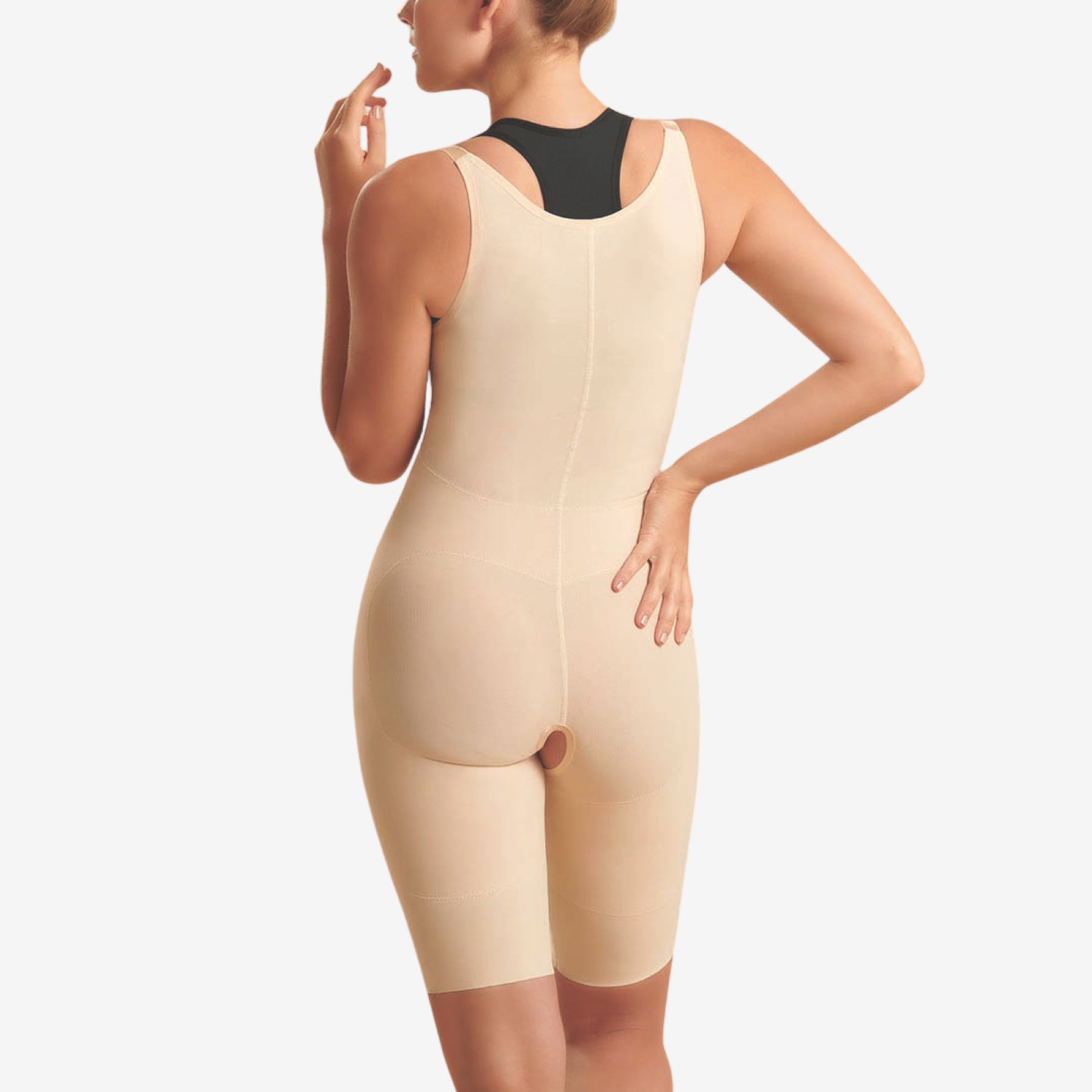 Faja Post Operatoria Hasta la Rodilla Con Broches, Primera Etapa