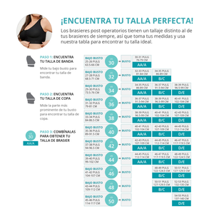 Brasier Post Operatorio Original con Broches