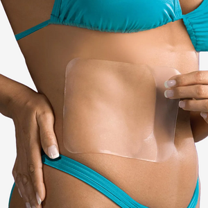 Scar Aid, lámina de silicón grado médico, reduce cicatrices medianas a grandes. 1 pieza