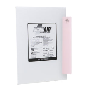Scar Aid, tira de silicón grado médico, reduce cicatrices por cesárea.