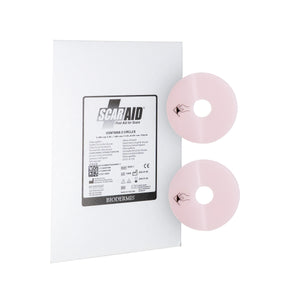 Scar Aid, lámina de silicón grado médico para reducir cicatrices en areola. 2 piezas