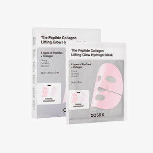 The Peptide Collagen Lifting Glow Hydrogel Mask (3 mascarillas)