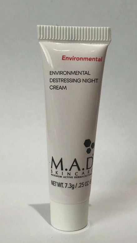 M.A.D. Environmental Destressing Night Cream, Sample tube 7 ml