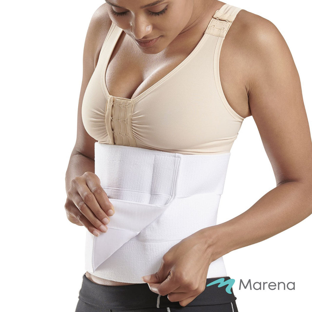 Banda abdominal ajustable unisex de 3 paneles