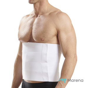 Banda abdominal ajustable unisex de 4 paneles