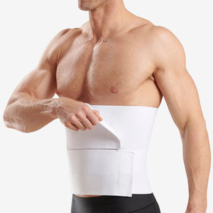 Banda abdominal ajustable unisex de 4 paneles separados