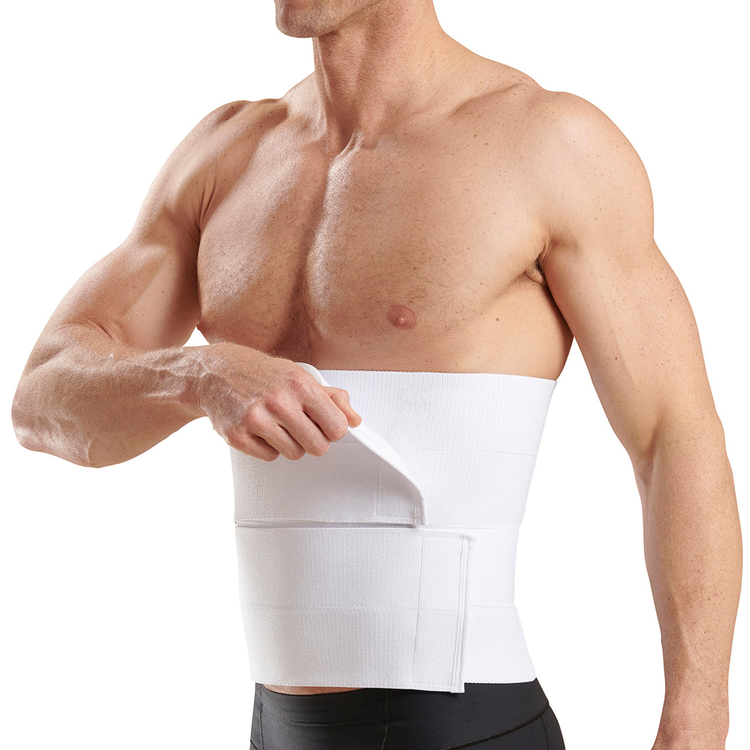 Banda abdominal ajustable unisex de 4 paneles separados