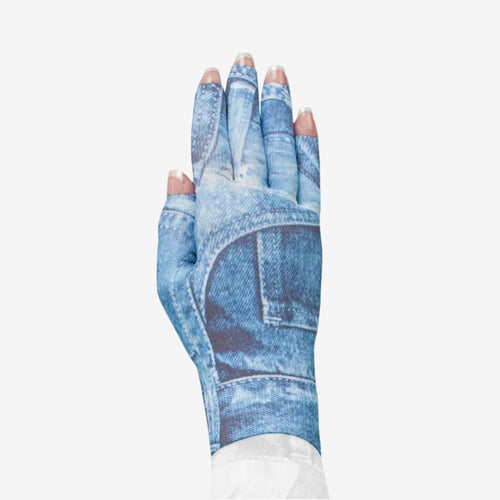 Denim Diva, guante de compresión para prevenir el linfedema, 20-30 mmHg