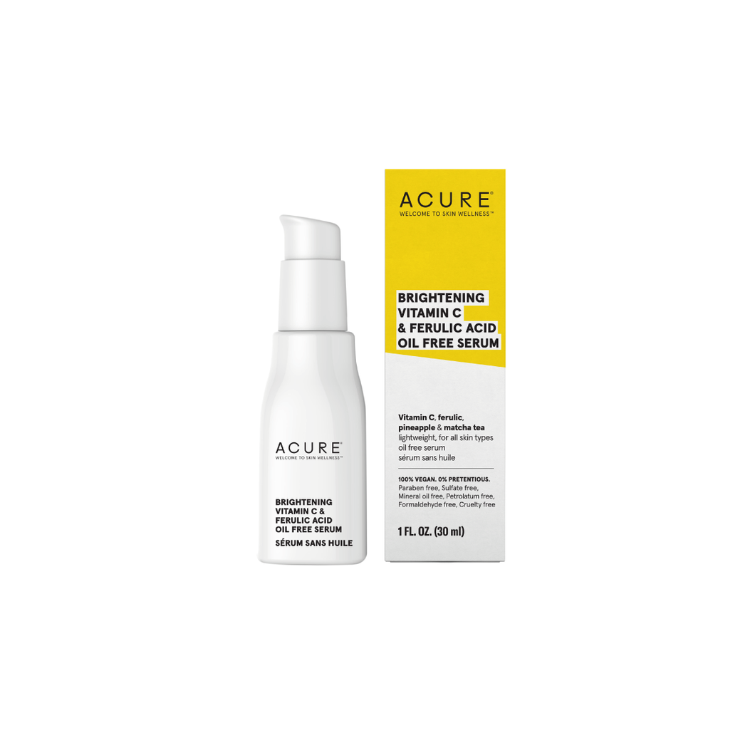 Brightening Vitamin C & Ferulic Acid Oil Free Serum, suero para una piel radiante