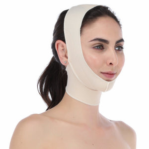 Máscara Postoperatoria Facial Cerrada, Ajustable