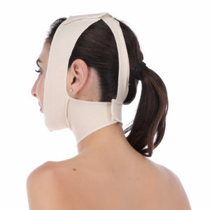 Máscara Postoperatoria Facial Cerrada, Ajustable