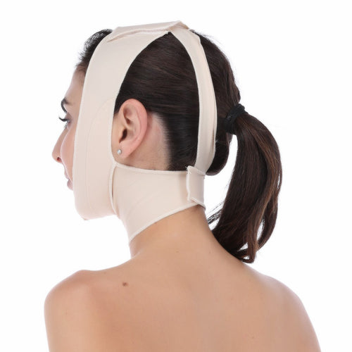 Máscara Postoperatoria Facial Cerrada, Ajustable