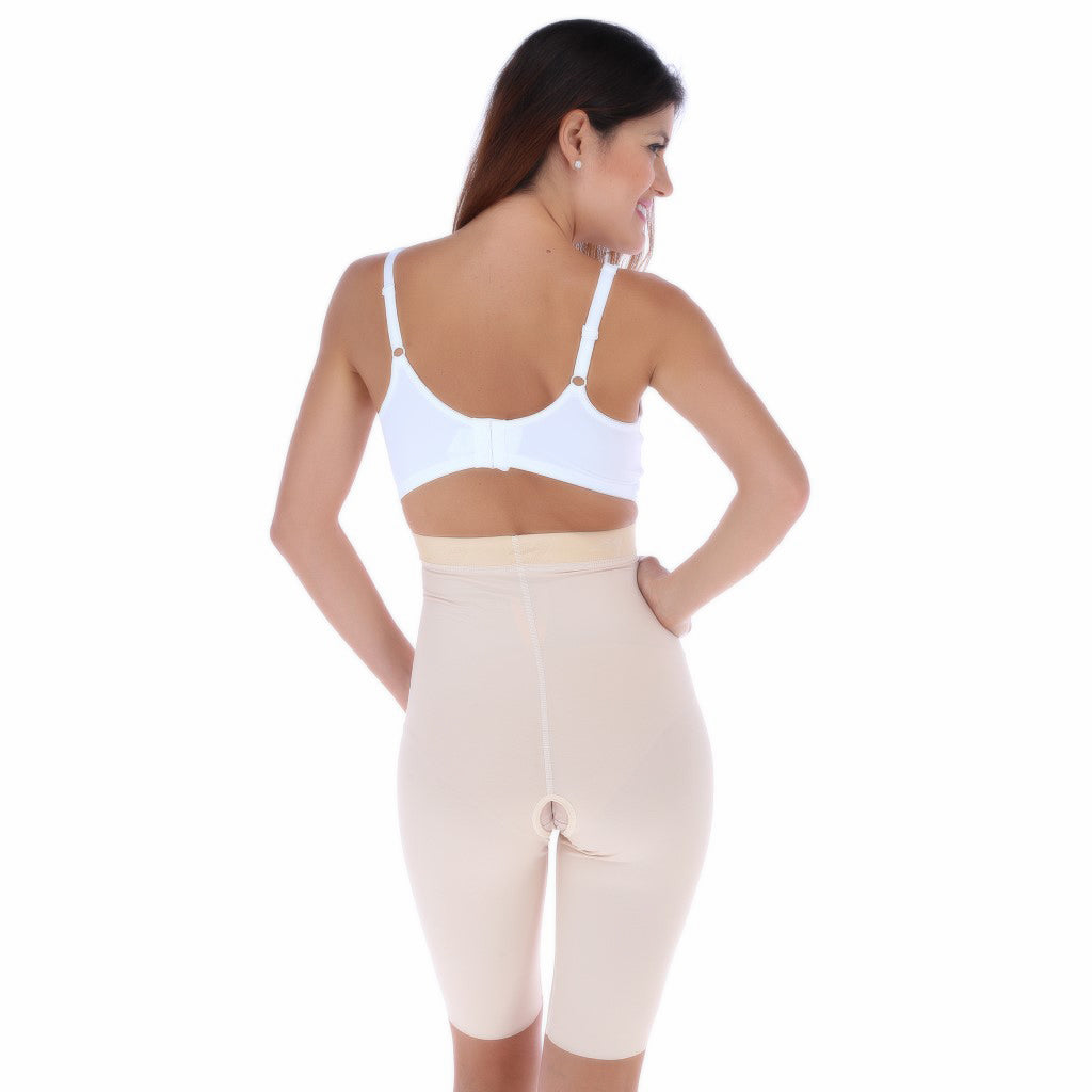 Faja post operatoria femenina sin broches ni cierres, abdominoplastía y liposucción