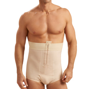 Faja Post Operatoria Masculina Tipo Calzón, Con Broches