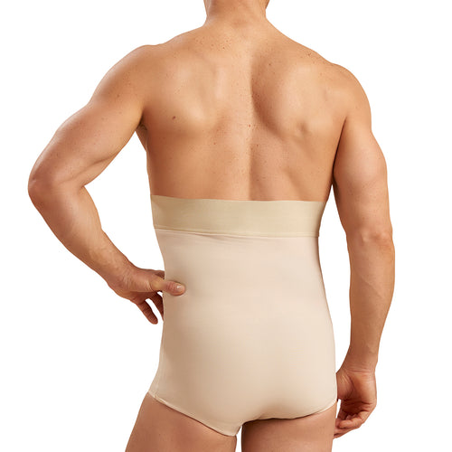 Faja Post Operatoria Masculina Tipo Calzón, Con Broches